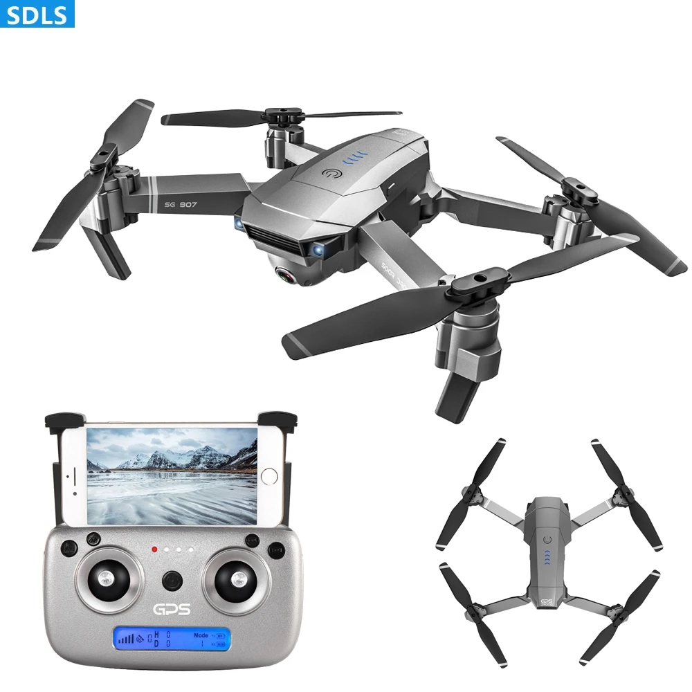 

Follow Me GPS Drone With HD Camera 4K 5G Wifi FPV Dual Camera Quadcopter Optical Flow Positioning Helicopter Foldable Mini Drone