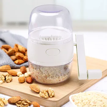 

Nut Chopper Grinder With Non-Slip Base Grater Chocolate Drum Slicer Peanut Grinding Device Kitchen Tools For Sesame Walnut