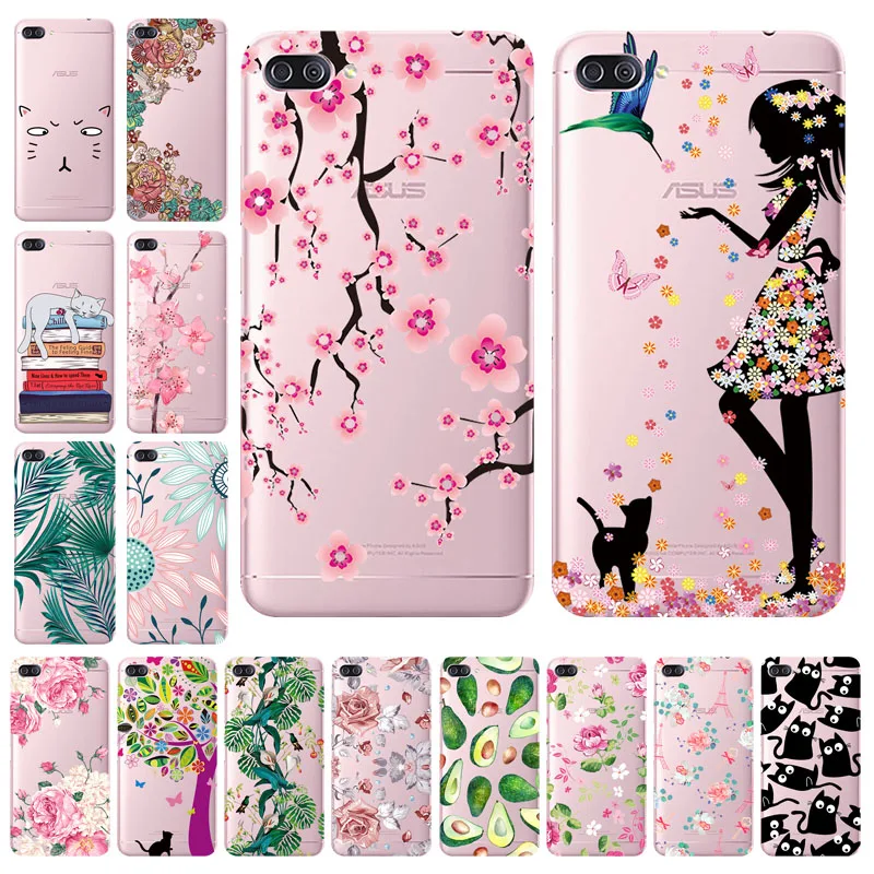 

Silicon Soft TPU Case For Asus Zenfone 4 Max ZC520KL Case Transparent Clear Cover Zenfone 4 Max ZC520KLCovers Back Coque Fundas