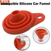 Collapsible Silicone Car Auto Engine Funnel Gasoline Oil Fuel Petrol Diesel Liquid Washer Fluid Change Fill Transfer Universal ► Photo 2/6