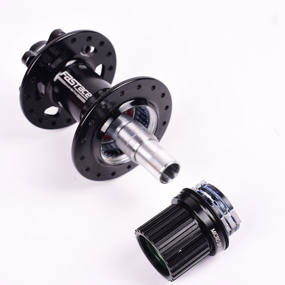 Велосипедная втулки FASTACE DA201 MTB QR 135x10 мм 100x9 32H велосипедная втулка MS Micro spline Hub для