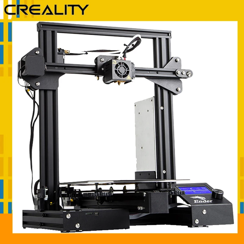 Черный CREALITY 3d принтер Ender-3/Ender-3 Pro DIY комплект принтер UpgradCmagnet сборка пластины обновление питания печать/из RU