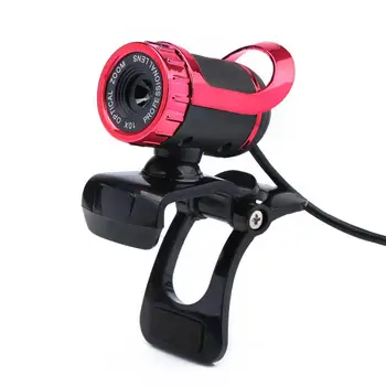 

USB HD Webcam Camera With Mic 360 Degrees Clip-On Camera For Skype Computer Youtube PC Laptop Camera Web Dropshipping