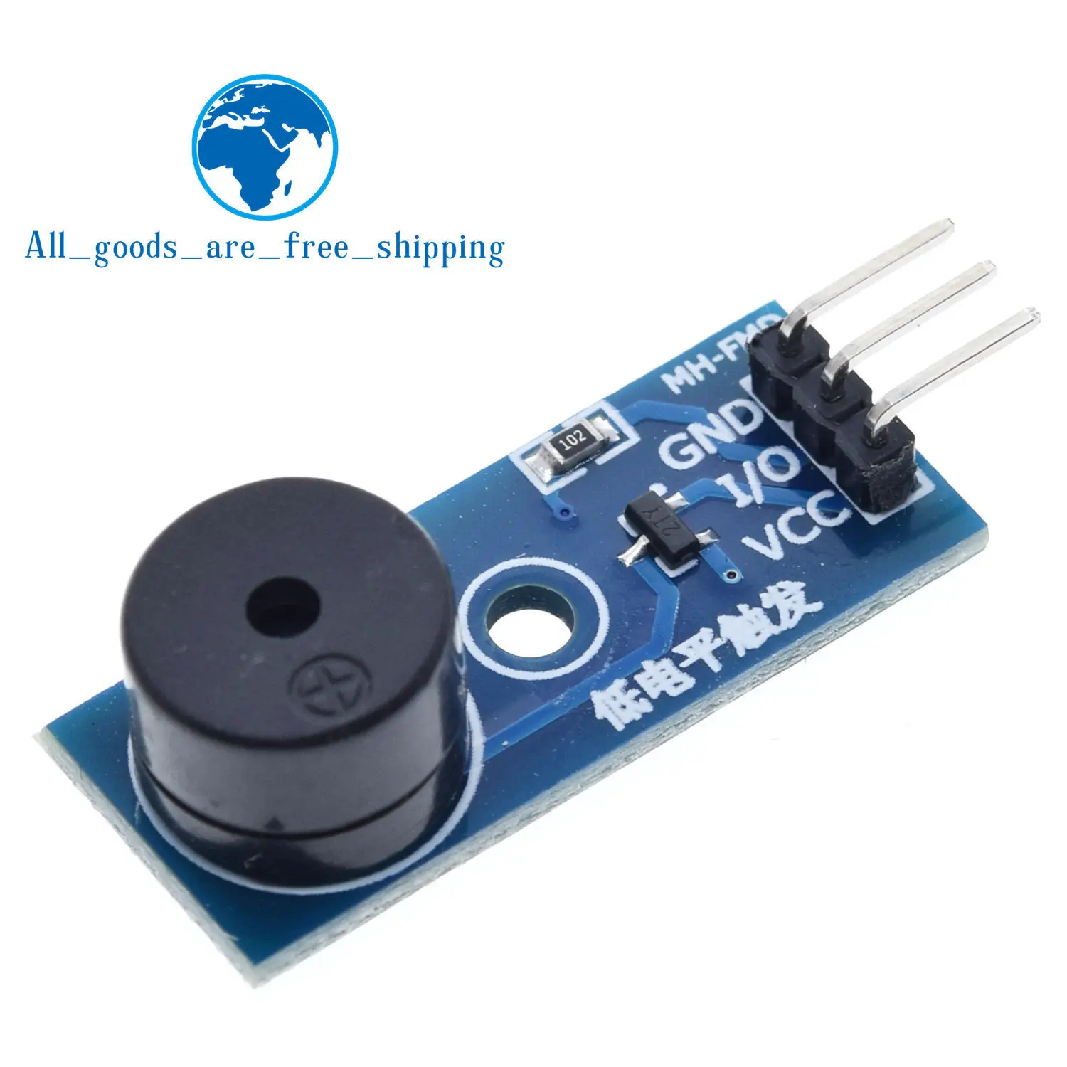 

TZT 10pcs High Quality Passive Buzzer Module for Arduino raspberry pi pressure Capacitance de movimento pir liquidificador 31