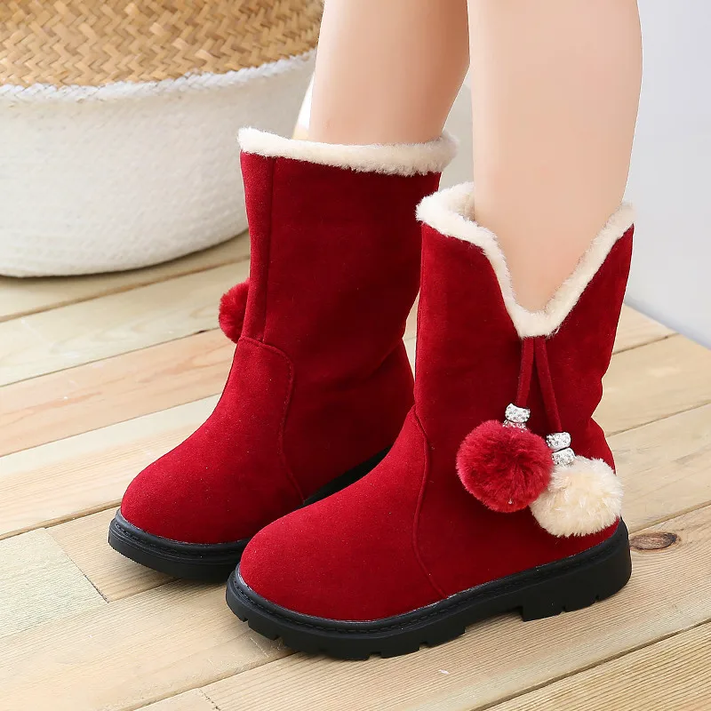 Felt Boots Kids New Autumn Winter Girls Children's Toddler Kids Warm ...