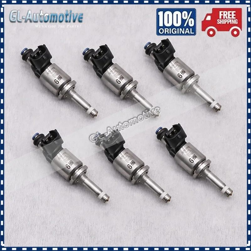 New 6pc Gdi Fuel Injector 2325031170 For Lexus Gs350 Rx350 3.5l V6