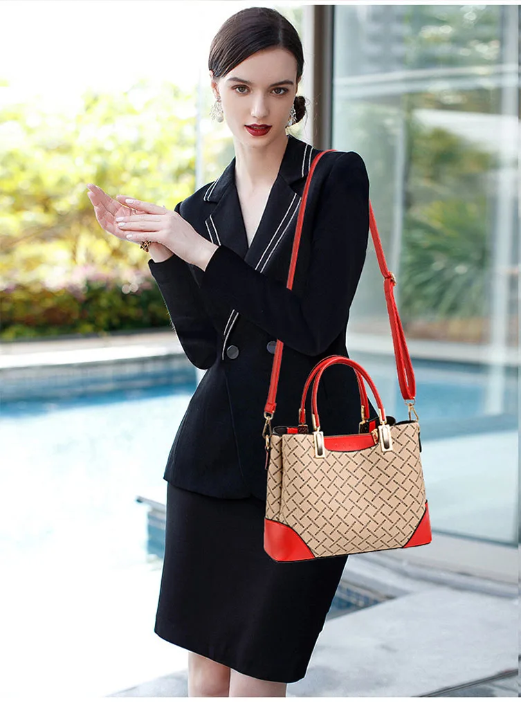 Винтажные Настоящие сумки Bolsas Feminina с цветочным рисунком, клетчатые сумки через плечо для женщин, сумка на плечо, женские повседневные сумки-мессенджеры и сумочки