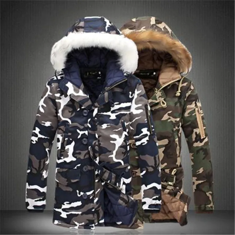 Sitaicery New Men Winter Padded Coat Padding Jacket Men S-5XL Men Jacket With Zip Hooded Outerwear Windproof White Duck Down Pad