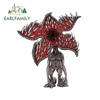 

EARLFAMILY 13cm x 10.7cm for Demogorgon Chomper Air Conditioner Anime Car Stickers Surfboard Decal Refrigerator RV Decoration