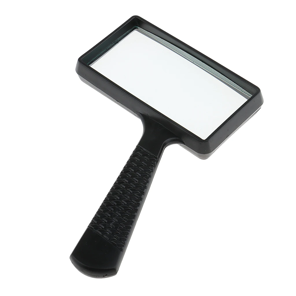 Rectangular Handheld Magnifier (3x Magnification)