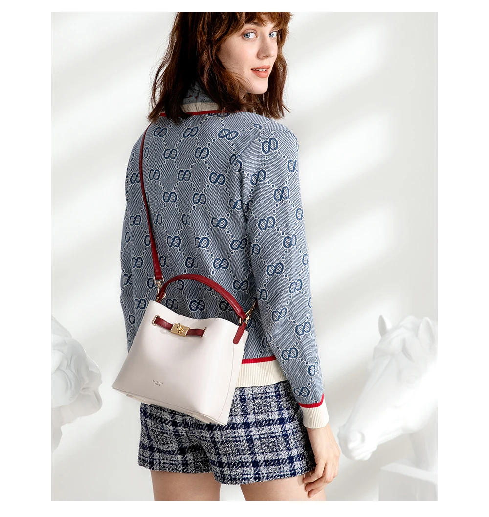 LAFESTIN Брендовые женские сумки новые модные женские сумки Большая вместительная сумка-мешок классическая сумка через плечо