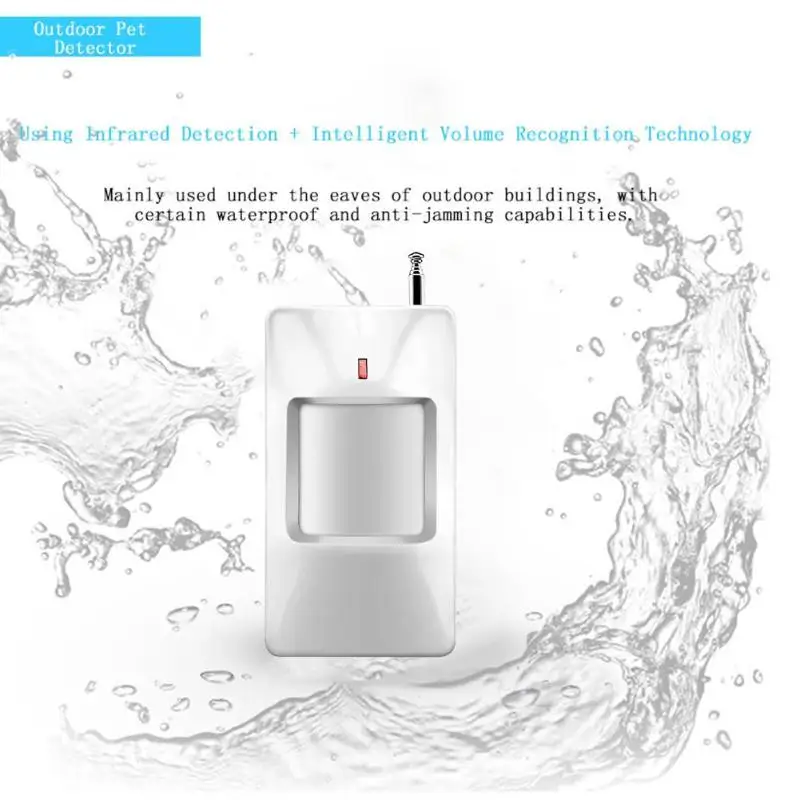 Wireless Home Security GSM Network Alarm System Motion Detector Intercom Remote Control Autodial Siren Sensor Kit Sensor Burglar