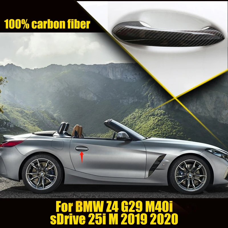 

Накладка на дверную ручку из углеродного волокна для BMW Z4 G29 M40i SDrive 25i M 2019 2020