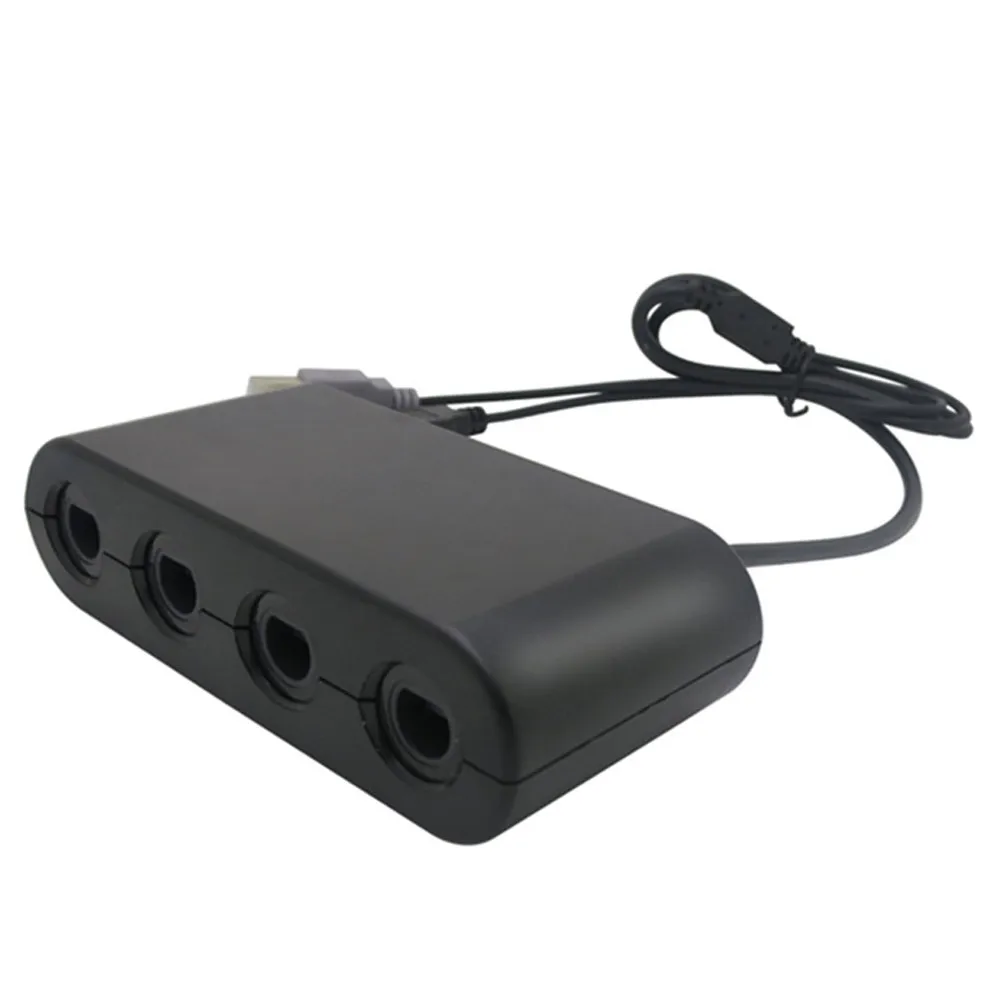 4 порта Usb контроллер адаптер для Nintendo Wii U Super Smah Bros Gamecube адаптер|Компьютерные