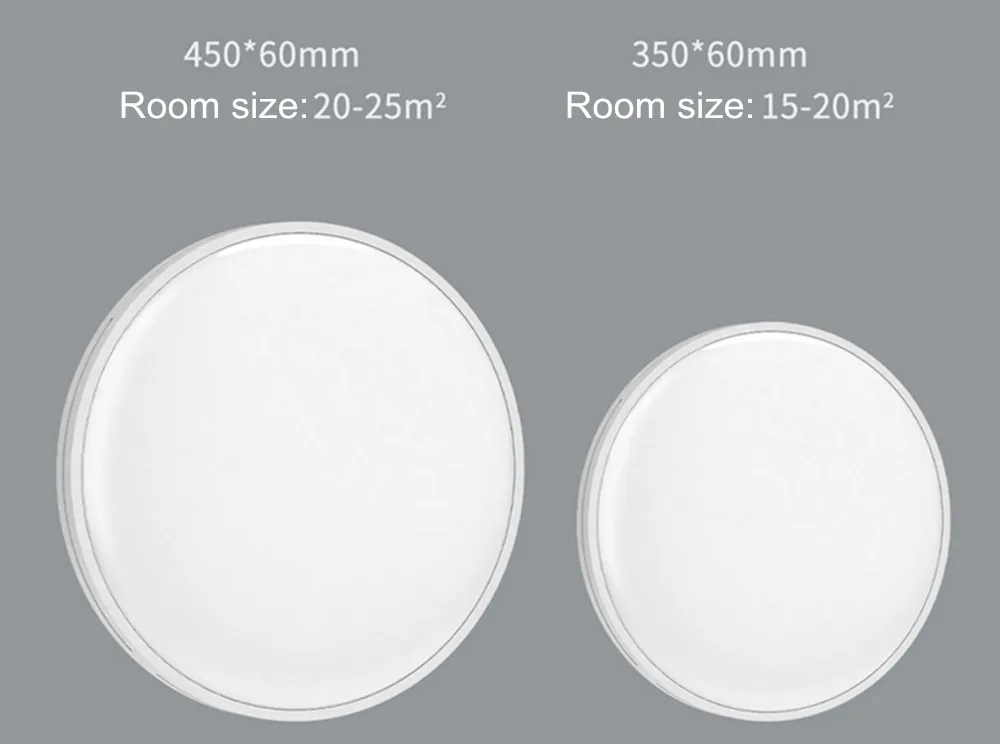 Xiaomi mijia YEELIGHT YLXD37YL XIANYU Inteligente CONDUZIU a Luz do DIODO EMISSOR de Luz De Teto Inteligente 220V Suporte APP/Co