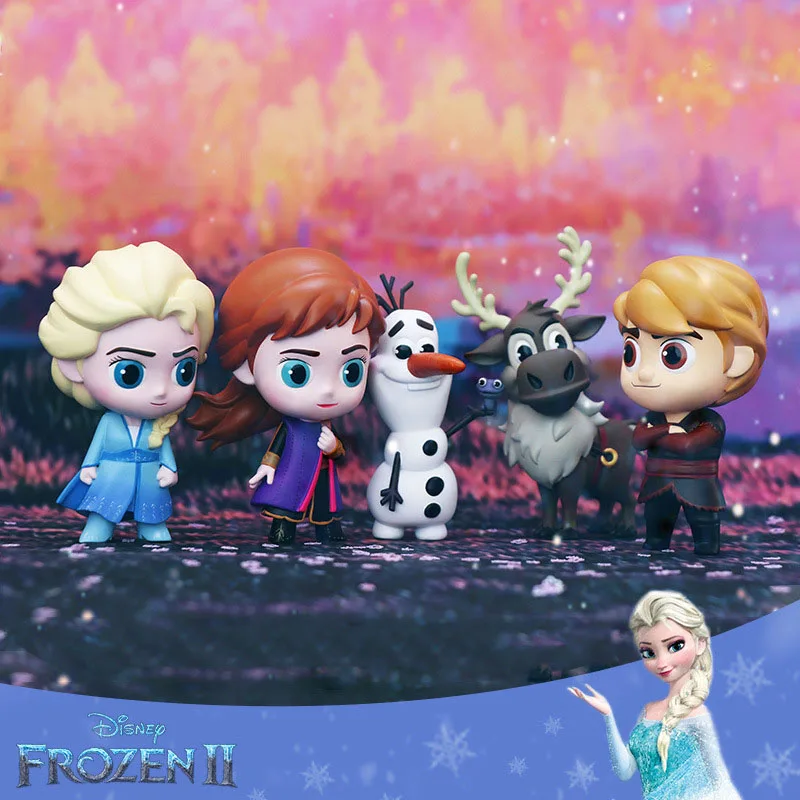 

Disney Frozen 2 Blind Box Aisha Hand Anna Bao Bao Doll Decoration Doll Cute Doll Toy Party Decoration Kids Gift Party Supplies
