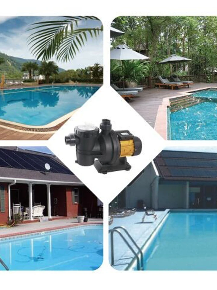Pompe Solaire Pour Piscine 900W – Débit 20000 L/H, Hauteur Max 19m, Moteur Brushless Avec Contrôleur