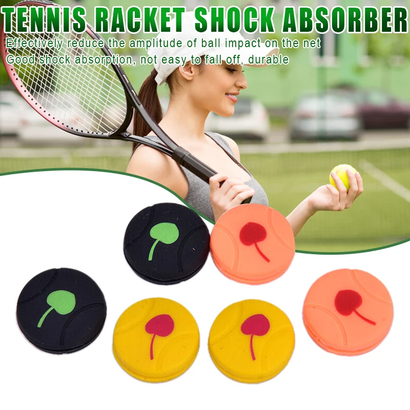 2019 Newly 1pc Silicone Tennis Damper Shock Absorbing Tennis Racket