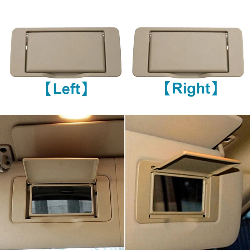 Автомобильный солнцезащитный козырек интерьерное зеркало для макияжа