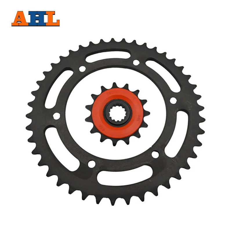 AHL A set Front & Rear Sprocket KIT for SUZUKI DRZ400 DR-Z400 type 520 43-15 Tooth Beyond the original part | Автомобили и