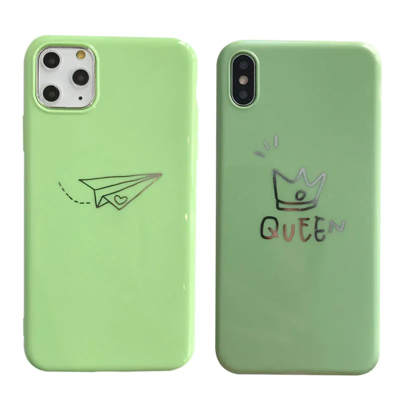 

Silicon Case For IPhone 11 11 Pro 11 Pro Max X XS XR XS Max Mobile Phone Case For 6 7 8 6S 6 Plus 7 Plus 8Plus Candy Color Cover