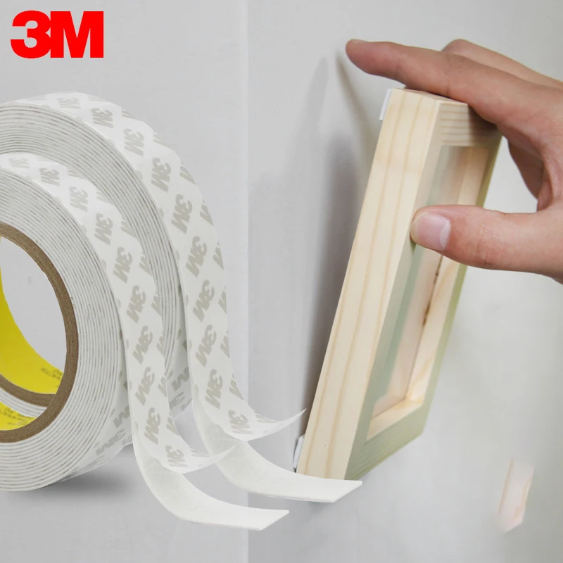 3m Foam Double Sided Tape Fixed Wall Photo Frame High Viscosity Wall Glue Without Trace Tape Aliexpress