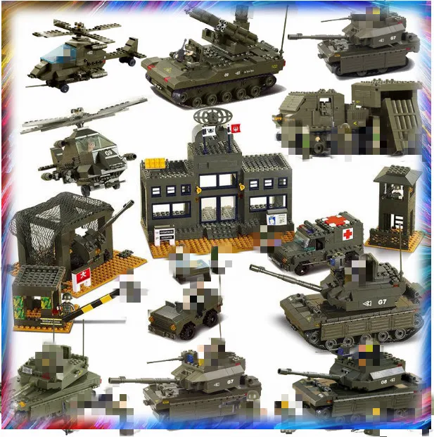 army building blocks