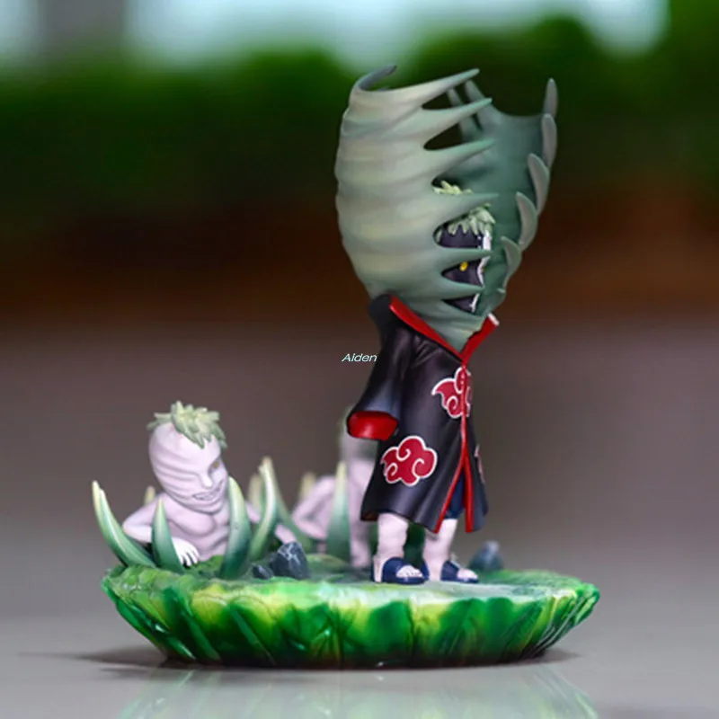 7 "Статуя Наруто Akatsuki бюст Zetsu Uchiha Obito полноразмерная портретная украшение для офисного стола GK экшн-модель игрушечная коробка Z2842