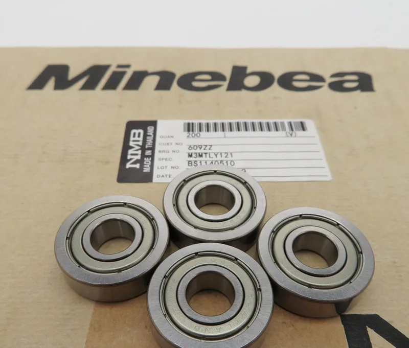 20 Stück/100 Stück NMB Minebea Hochgeschwindigkeitslager R-2490ZZ 9*24*7mm 609ZZ Präzisions-Miniaturkugellager 2490 609 9x24x7mm – Detail 2