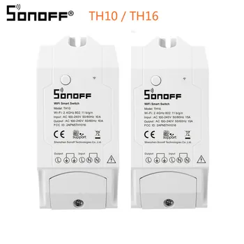 

SONOFF TH10/TH16 SI7021 Humidity Sensor Switch Wireless Probe Temperature Monitor Monitoring Wifi Smart Home Remote Controller