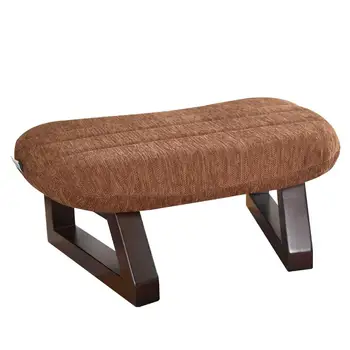 

Small Stools Home Bedroom Bench Sofa Solid Wood Stool Living Room Children's Low Stool Fabric Pier Fashion Creative