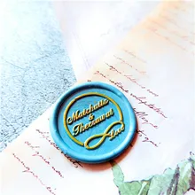 DIY двойная буква инициалы женская заколка для волос именная коробка набор именной, буква/уплотнение воск/Свадебный Воск печать штамп золото на заказ