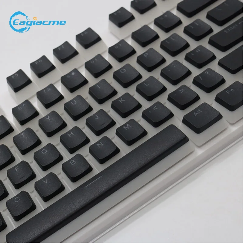 PBT OEM 108 Keys Pudding Keycaps For Cherry MX Switch Mechanical Keyboard RGB Gamer Keyboards Blue/Black/Brown/Black Switch