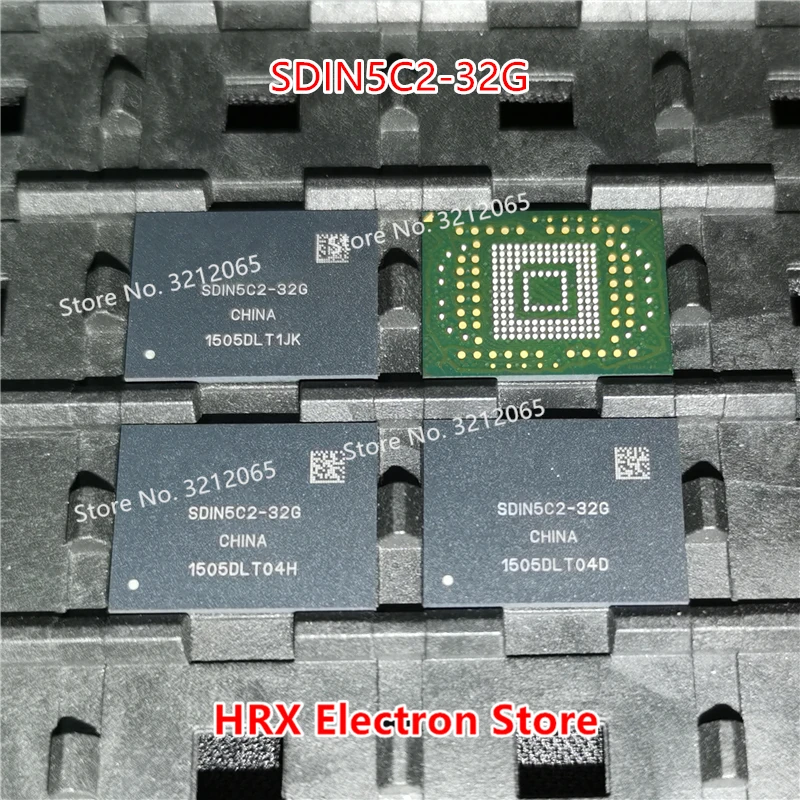 

100% Новый оригинальный Φ BGA EMMC чип памяти SDIN5C2 32G