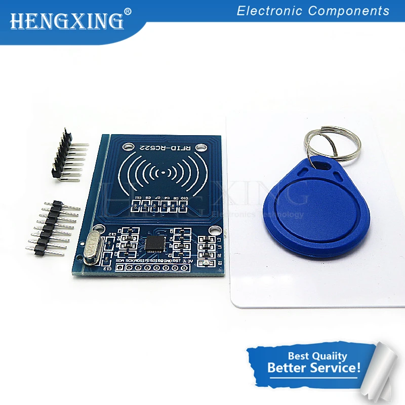1 шт./лот MFRC-522 RC522 RFID RF IC-датчик карт для отправки карты S50 Fudan брелок в наличии |