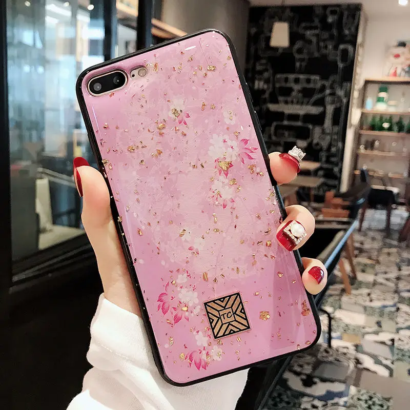 Светильник роскошный стильный художественный чехол для телефона для iPhone 11 Pro Max XR XS Max X, 8, 7, 6, 6 S, Plus, мягкие блестящие золотые эпоксидной задняя крышка - Цвет: Style 2