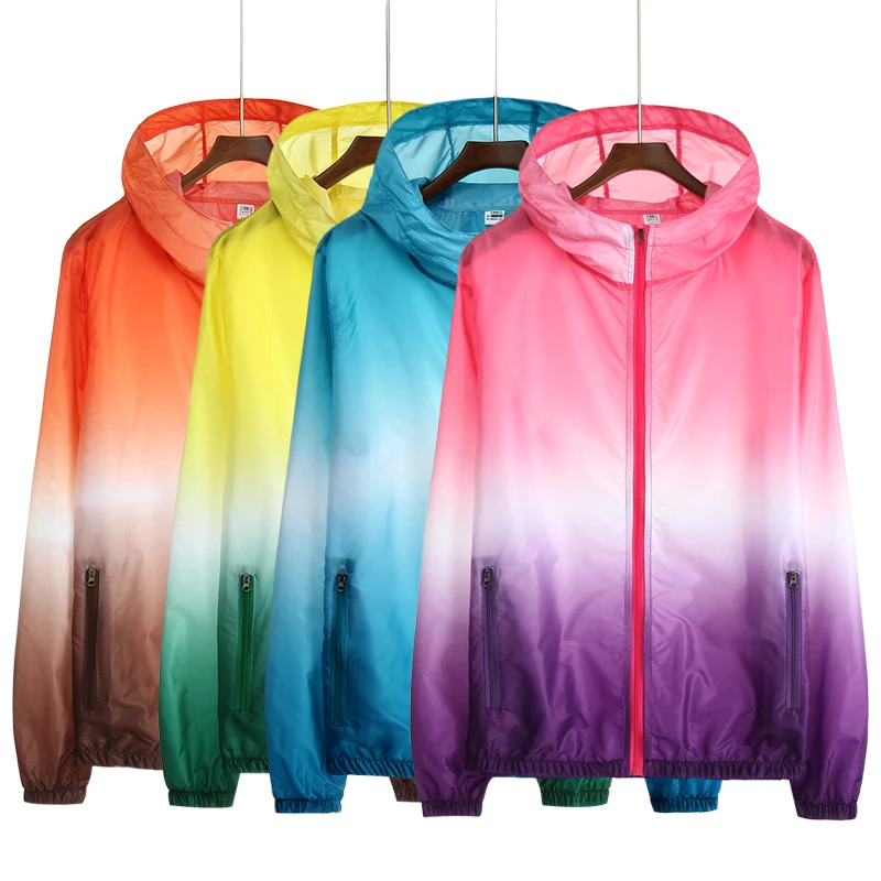

Summer men Quick Dry Skin Sun Protection Clothing Couple Coat Fashion Waterproof Men Women Jacket Plus Size XS-4XL