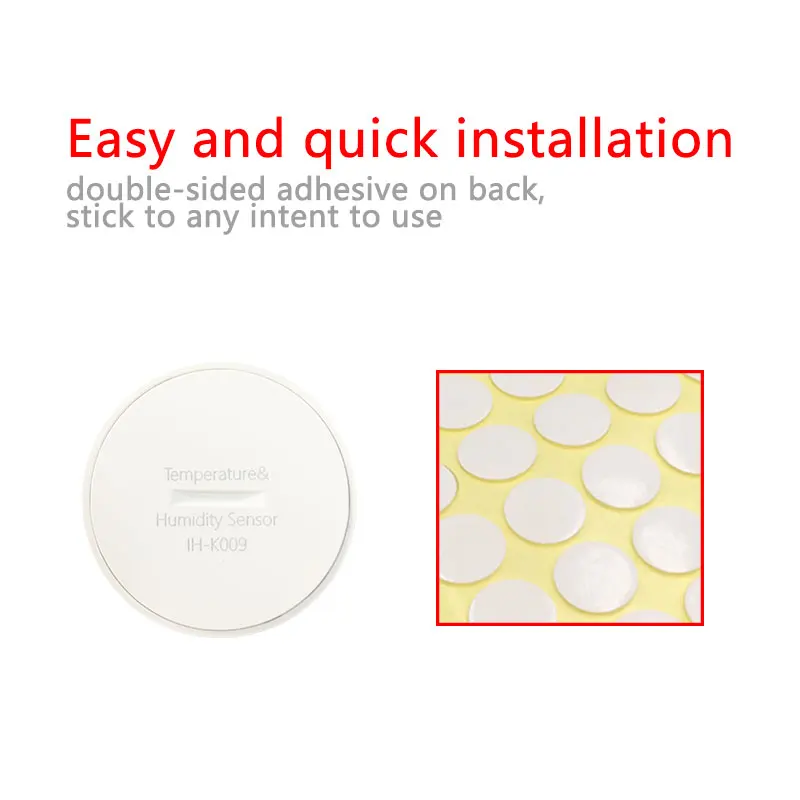 Tuya ZigBee Real Time Temperature And Humidity Sensor Work With Alexa Google Home Smart Home Smart Life/Tuya Smart App Control