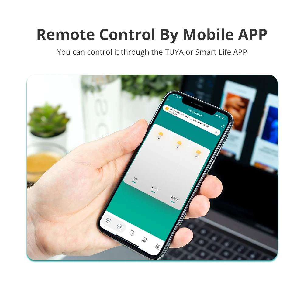 Zemismart-interruptores de luz de pared Zigbee, 1, 2, 3, 4 bandas, con Interruptor neutro, Alexa, Google Home, Tuya, Smartthings, Control por aplicación - Imagen 3
