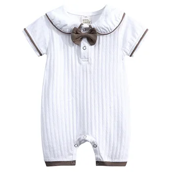 

Baby cotton newborn clothes baby romper short sleeve baby jumpsuit CHD20042