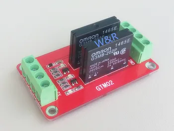 

2-way Solid State Relay Module 5V/12V/24V High Level Trigger Expansion Board with Fuse