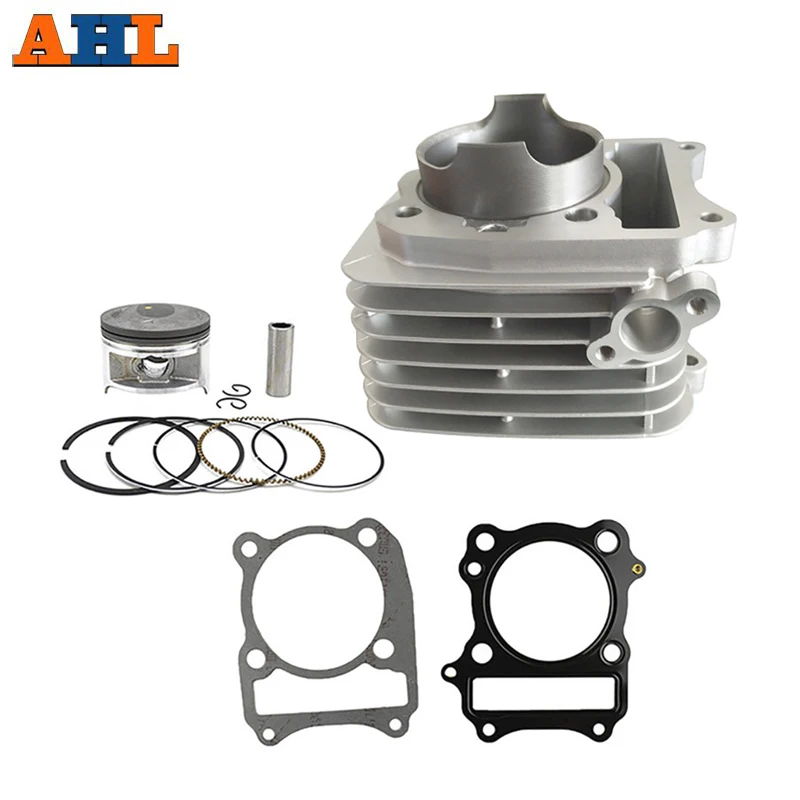 Ahl Blocco Cilindri Del Motociclo Aria & Pistone Kit E Kit Guarnizione Per Suzuki Dr 200 Se Df 200 96-09 Vanvan200 Van Van 200