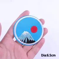 Buy Adventure Travel Patches For Clothing Mountain Camping Badge Space Stripe Iron On Patches On Clothes UFO Embroidery Patch Online - Image 6