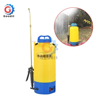 

Portable 8L Electric Sprayer 12V 2A / 4A Rechargeable Lithium Battery Virus Disinfection Fogger Backpack Sprayer for Garden Lawn