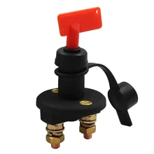 

Battery Main Switch Disconnector Compact Size Isolator Disconnect Device Sturdy Durable Car Boat Switch Accessories