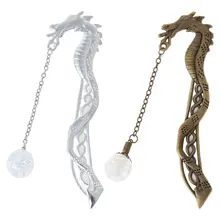 Ретро светящийся Ночной Дракон наклейка-закладка для чтения книга канцелярские принадлежности студенческий подарок L41E