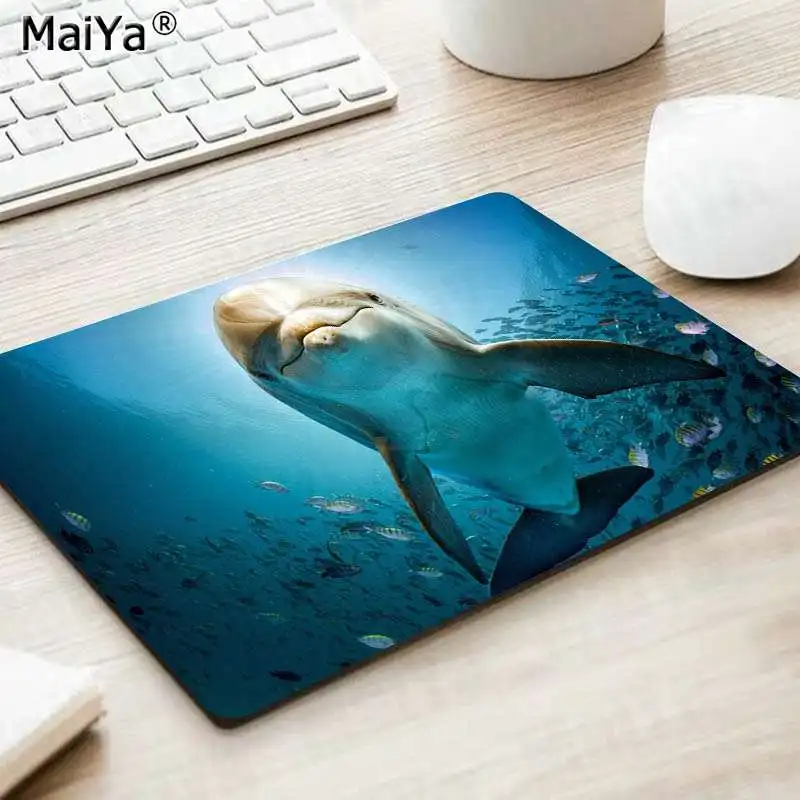 No Lock Edge18x22cm MaiYa In The Undersea индивидуальные коврики для мыши Компьютерные Аниме Коврик для мыши и ноутбука Гладкий коврик для письма настольные компьютеры коврик для игровой мыши - Цвет: No Lock Edge18x22cm