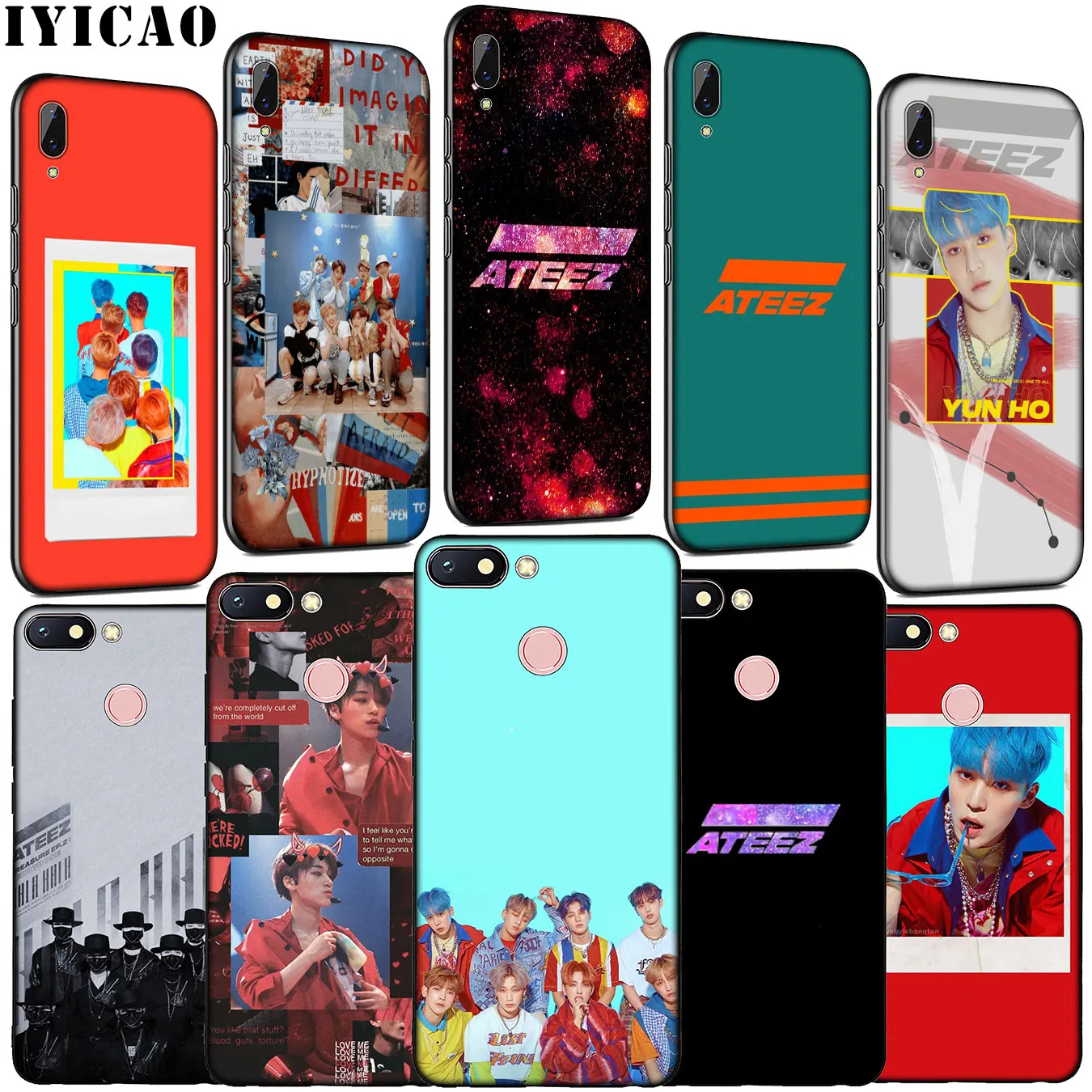 Мягкий силиконовый чехол KPOP для телефона Xiaomi Redmi Note 8 8T 8A 7 7A 6 6A 5 5A K30 K20 Pro GO S2 |
