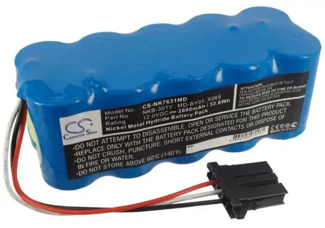 Cameron sino 2800 мА/ч, батарея для NIHON KOHDEN ECG-1350 ECG-1350A ECG-1350C ECG-1350K ECG-1350P ECG-2320 ETC-5521k TEC-5500