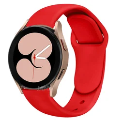 Multicolor Silicone Sports Watch Strap for Garmin Vivomove 3 (Red)